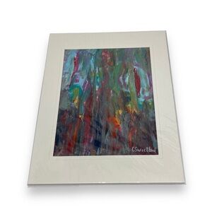 Original Acrylic Abstract Art Painting By Artist lioness Mystical Arts